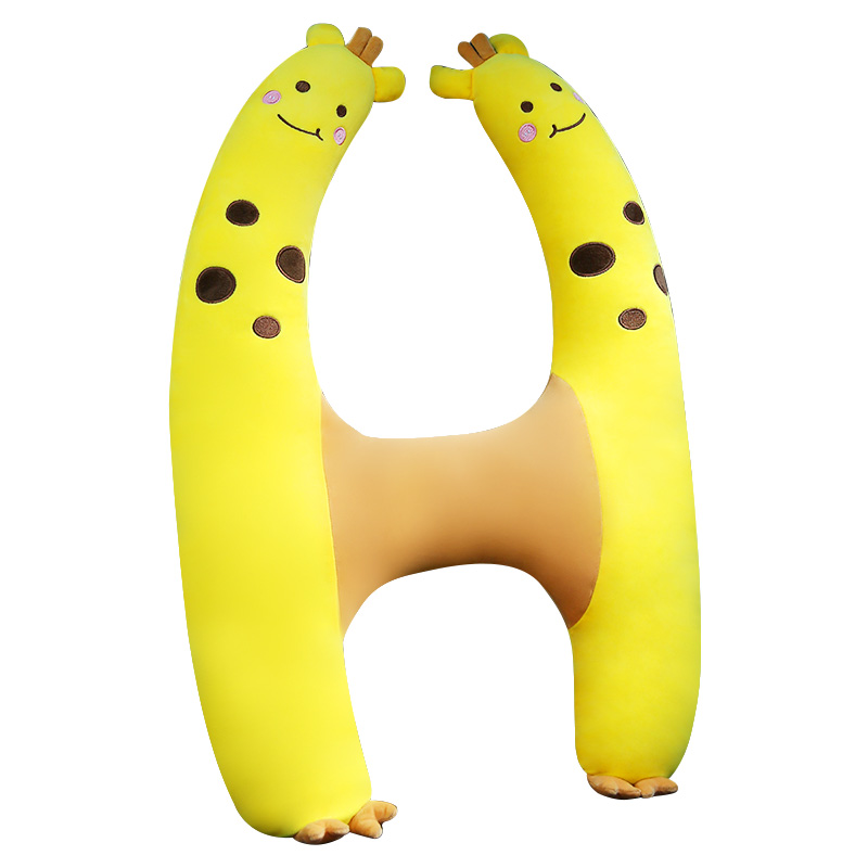 儿童车上睡觉神器车n载抱枕汽车后排宝宝安全带T靠枕副驾驶护颈枕