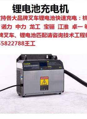 锂电池电动叉车充电机杭叉合力龙工诺力中力工程机械大功率Y72480