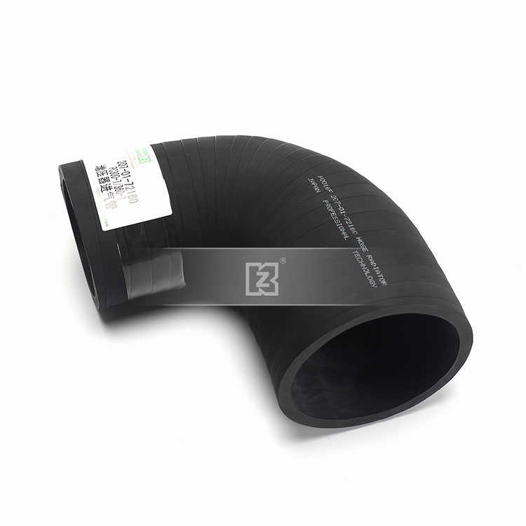 挖掘机 小松PC350-7增压器进气管207-01-72160增压X器橡胶空气软