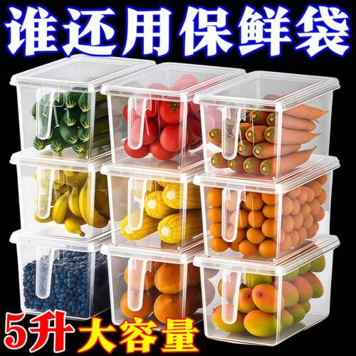 冰箱收纳盒食品级保鲜盒厨房蔬菜水果专用整理神器冷冻鸡蛋水饺盒