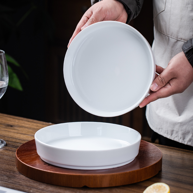 景德镇高岭土高白瓷果盘，待客喝茶好帮手