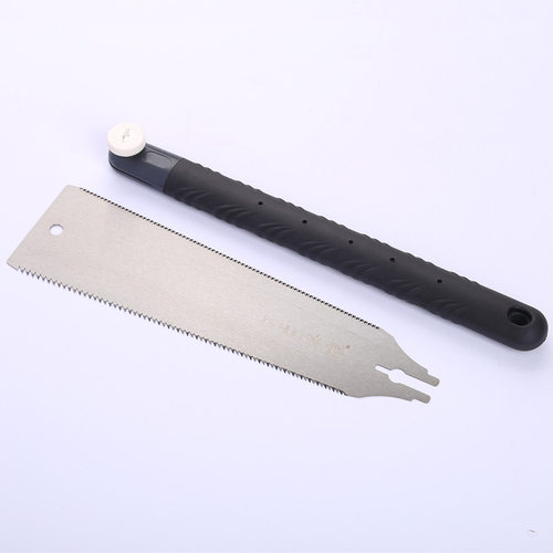 厂家现货迪诺日式SK5双面锯双齿TRP软胶手柄手锯木工锯园林锯