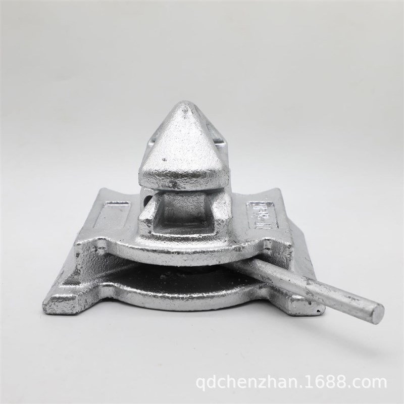 现货供应锻造钢45度燕尾底锁集装箱绑扎紧固件燕尾底锁底板