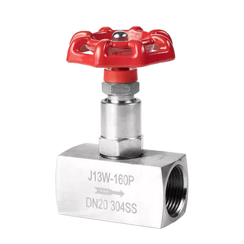 304不锈钢针型阀J13W-160P耐高压内丝螺纹压力表316截止阀4分6分