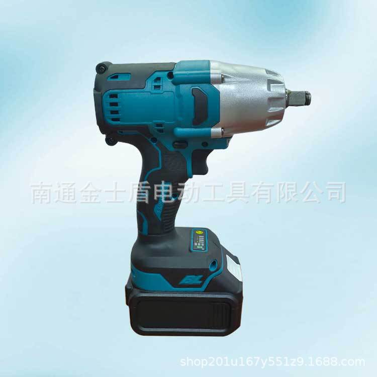 外贸无刷扳手电动扳手大扭矩大扭力充电冲击扳手650牛米