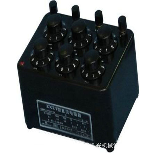 ZX21电阻箱 盘式十进器 测量仪旋钮式开关箱山东否13213214412421