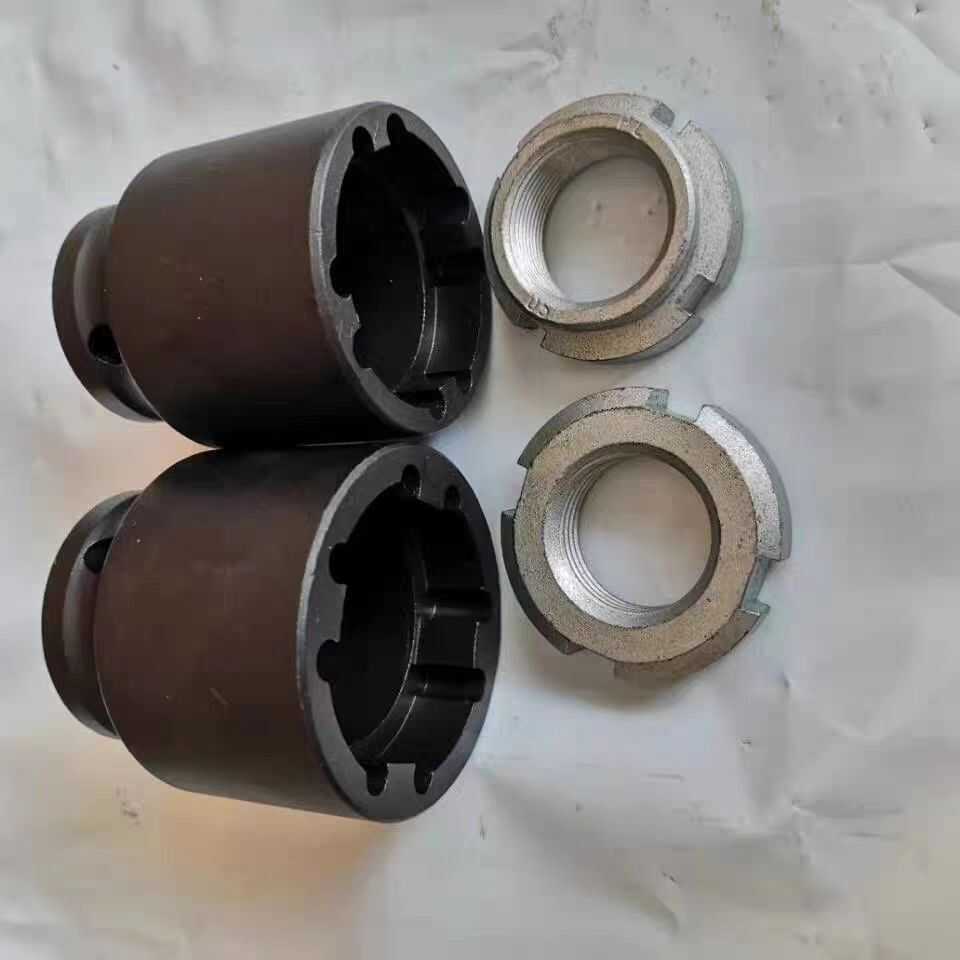 SKF/TMSF轴向锁紧螺母内四爪套筒KM/AN四槽螺母板手空压机套筒图片