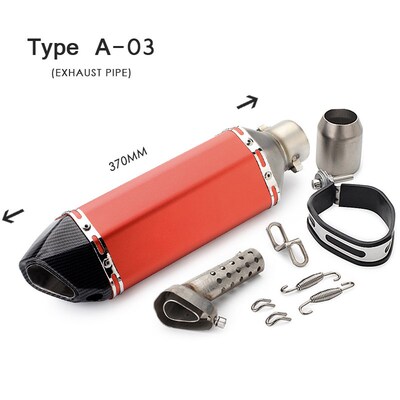 Universal 51MM Motorcycle ExhauCst Pipe With DB killer Akrap