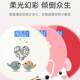 极速卡通圆形电子体重秤减肥专y用脂称智能家用精准专业人体称小