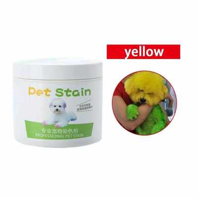 网红Pet Stain Anti Allergic CatDog Hair Dye Cream Coloring A