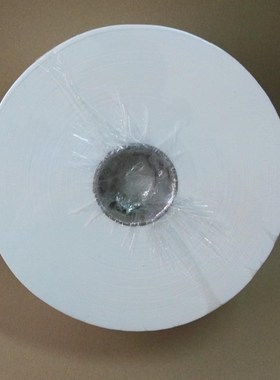 白色带孔纸e25*38正方形喷头擦拭纸无纺布喷绘机无尘纸带孔大卷纸