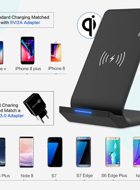 FLOVEME 10W Qi Wireless Charger For iPhone O12 11 8 For Sams