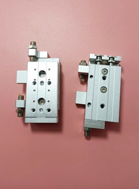 双轴型精密滑台 HLQL12X50S HLQL12X75S HLQLP12X100S气动滑台气