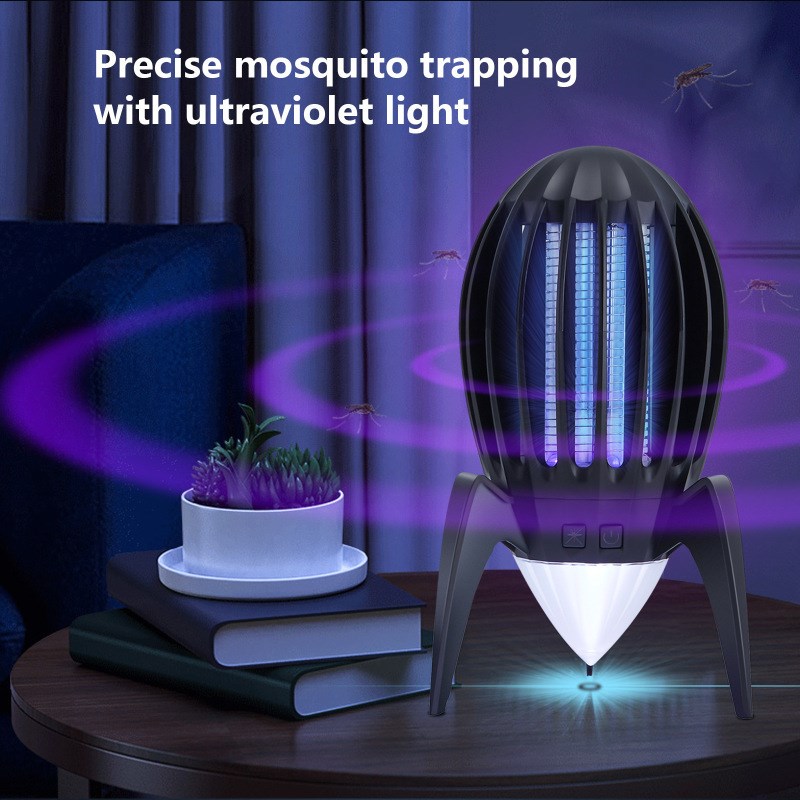 新款灭蚊灯家用式卧室充电捕C蚊神器户外智能光触媒灭蚊器