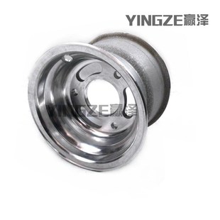 孔距7.8CM 卡x丁车6寸铝合金三孔轮毂 改装 四轮小沙滩车6寸铝轮毂