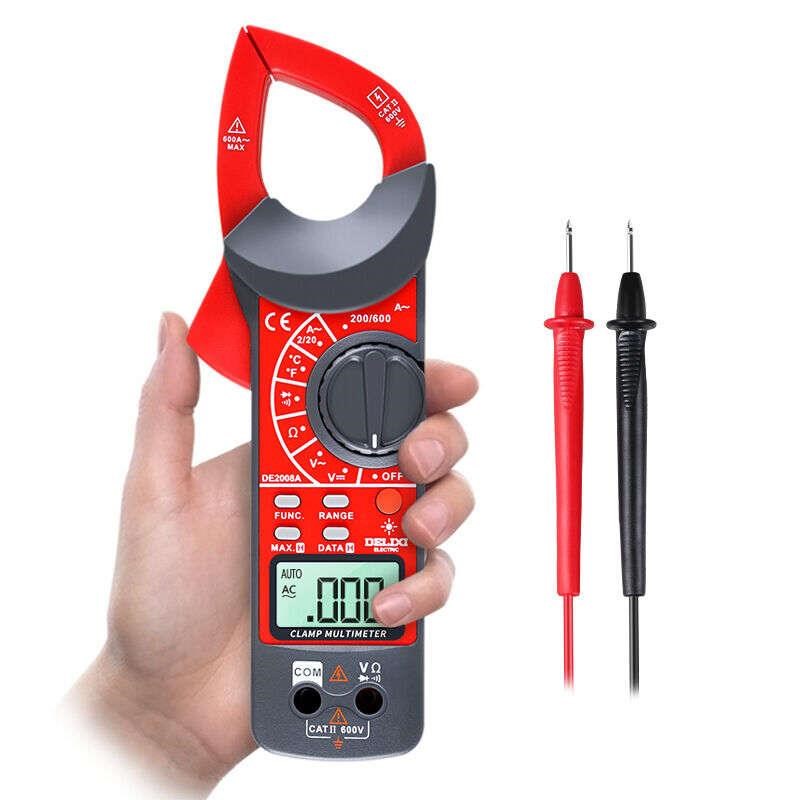 电气钳形表万用表数字交流钳型表钳形电流表自V动量程电容电