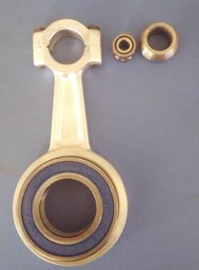 W500款绷缝车拖轮装置大连杆组件 25H6005-91 铝质大连杆组件