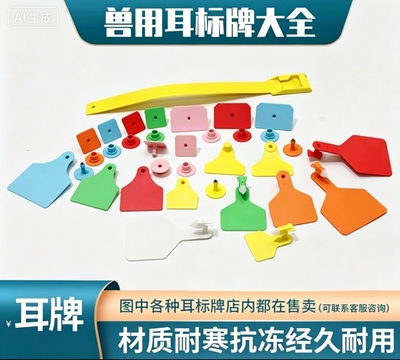 猪牛羊鹿通用兽用耳标吊牌定制