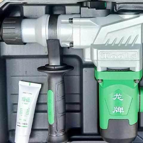 【防滑手柄】上海龙牌08-26单双用电锤 多功能大功率家用工业电锤