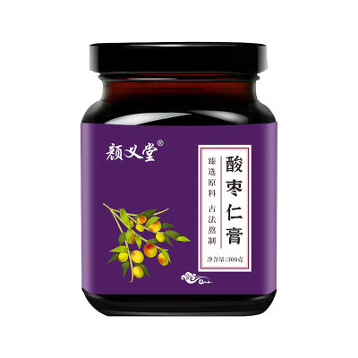 颜义堂酸枣仁膏300g茯苓桑葚黄精桂圆莲子蜂蜜rr