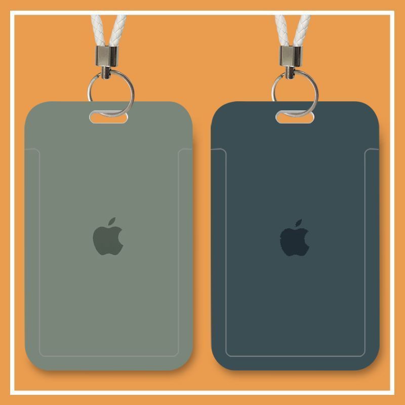iphone简约苹果创意卡套