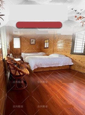 木船水上船屋民宿可住人中欧式豪华房子景区休闲观光旅游画舫餐饮
