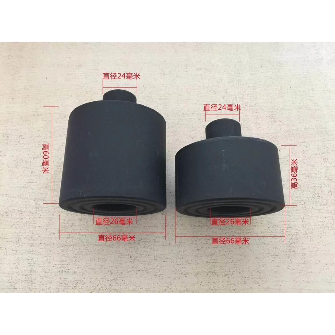 恒信80吨气动千斤顶配件100t120t加高垫顶头垫铁加长顶加高