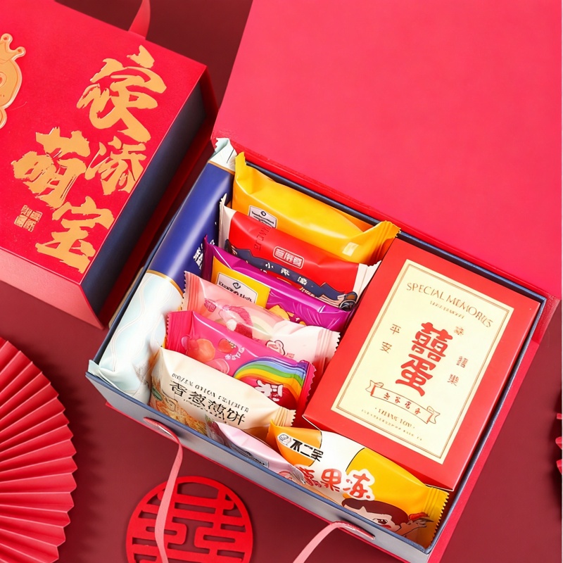 喜饼宝宝诞生满月酒伴手礼