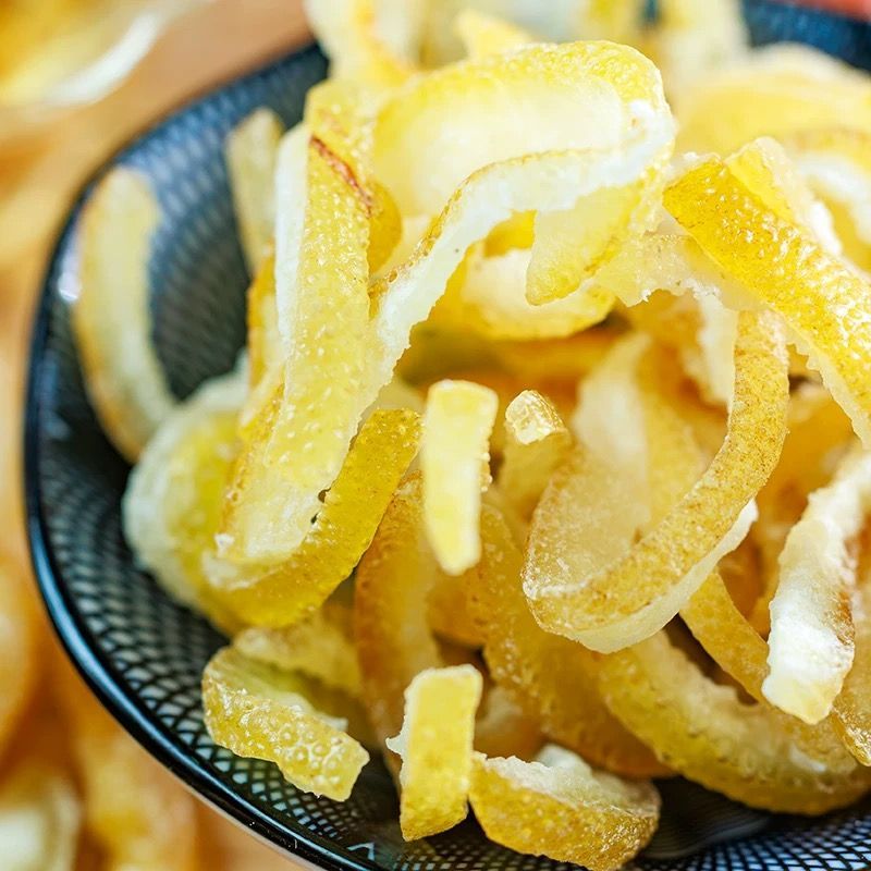 鲜切柚子条沙田柚干柚子皮0脂肪0香精泡水即食果干健康零食特产