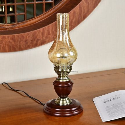 Vintage Table Lamp American Style Retro LED LightingX Fixtur