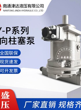 南通津达液压HY10 25 63 80 160 250P01 IP02 P03 P04-RP恒压 油