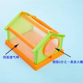 包邮 新品 蚕宝宝屋别墅透气p饲养盒124龄七彩活蚕蚕摘新鲜桑叶 包活