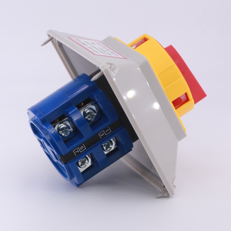 万能转换开关LW26GS-63/2H主控4P电源切断63AQ负荷隔离防水盒380V