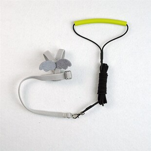 新品鹦鹉鸟放飞绳k飞行绳抱婴袋牵引绳弹性超轻遛鸟绳外出训练绳