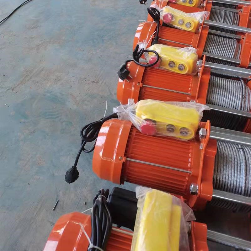 定制微型电动葫芦220V家x用小型吊机卷扬提升机绞盘升降起重机