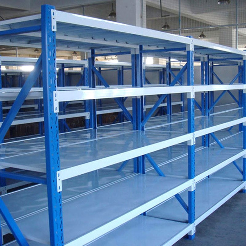 中型货架置物架仓储仓库货物架家用储物J货架多层展示架重型铁架