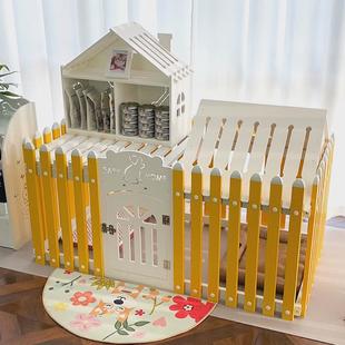 宠物围栏狗笼子室内小p型犬格栅栏阳台泰迪比熊隔离小狗圈养猫狗