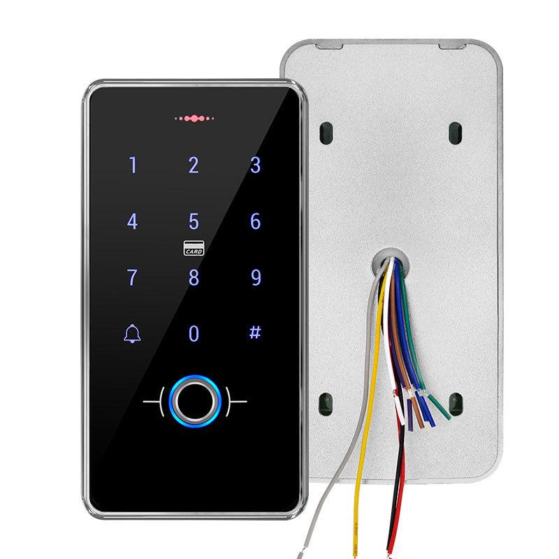 工创室外防水指纹门禁系统套装电B子刷卡密码一体机木门玻璃门铁