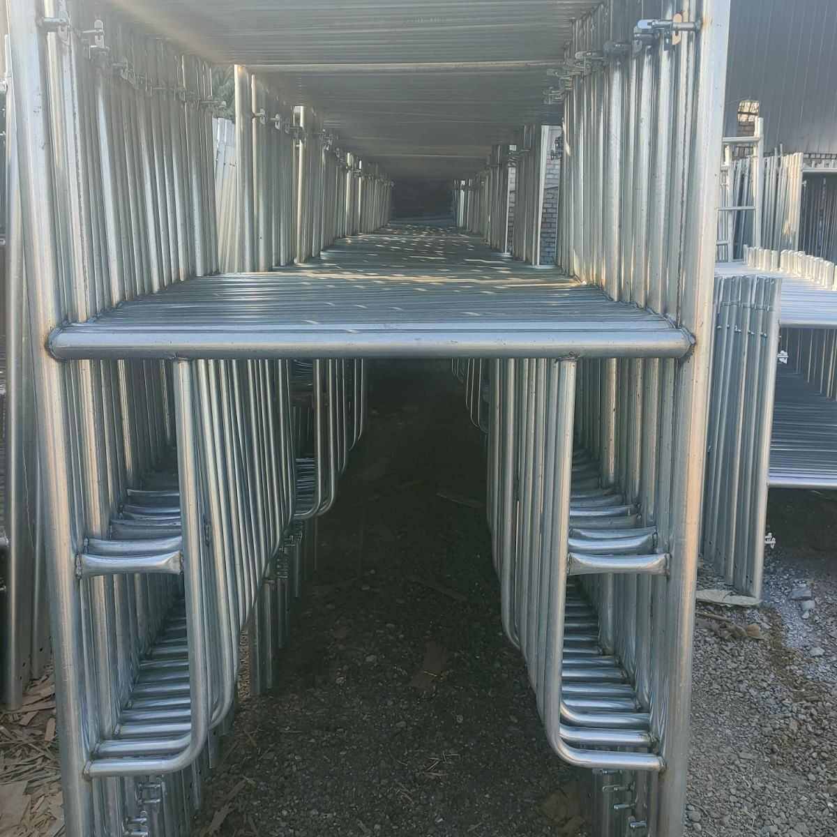 镀锌脚手架活动架门架国标手脚架室内F装修架子脚踏板台板厂家直