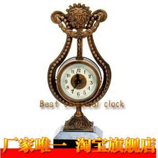 样板间摆设 仿古O座钟软装 太阳神钟家居装 饰仿古机械座钟欧式