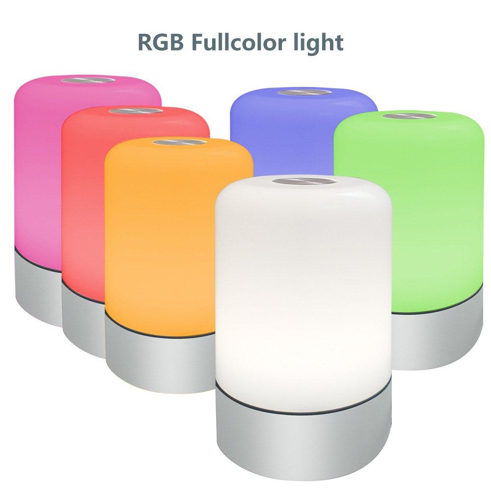 USB充电触控小夜灯LED便携小台灯创意礼品智能七彩氛围灯,家装灯饰光源,氛围灯,淘宝优惠券,粉丝福利购,淘宝优惠卷