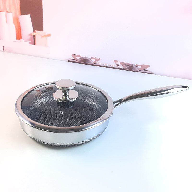 食品级316不锈钢平底锅双面屏鱼鳞纹不粘煎锅26cm,厨房/烹饪用具,煎锅/平底锅,淘宝优惠券,粉丝福利购,淘宝优惠卷