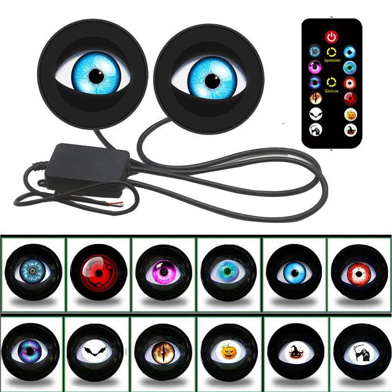 多模式LED改装透镜大灯跨境爆款动态LED眼睛灯汽车大灯1.5w恶魔眼,汽车零部件/养护/美容/维保,汽车车灯透镜,淘宝优惠券,粉丝福利购,淘宝优惠卷