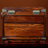 大红酸枝红木首饰盒实木珠宝x嫁妆盒复古中式 带锁收纳盒结婚礼物