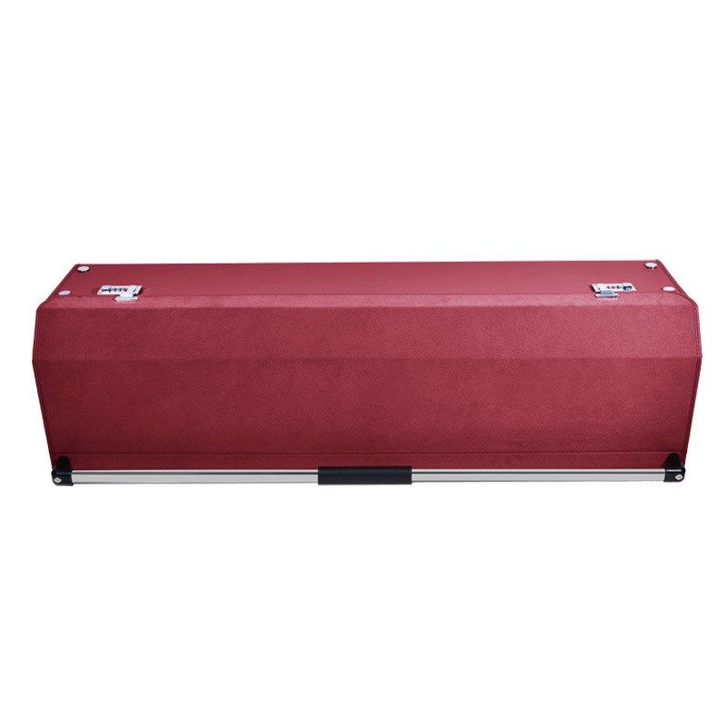 保时捷原色翻毛皮汽车后备箱收纳E箱智能灯光密码箱车载储物箱