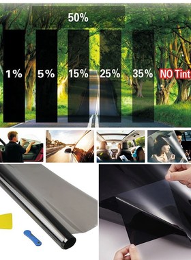 Black Car Windomw Tint Film Glass Auto Sticker House Commerc