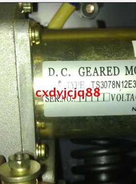 东芝VK断路器DC GEARED MOTOR TS3078N12ER38永磁直流减速电动机
