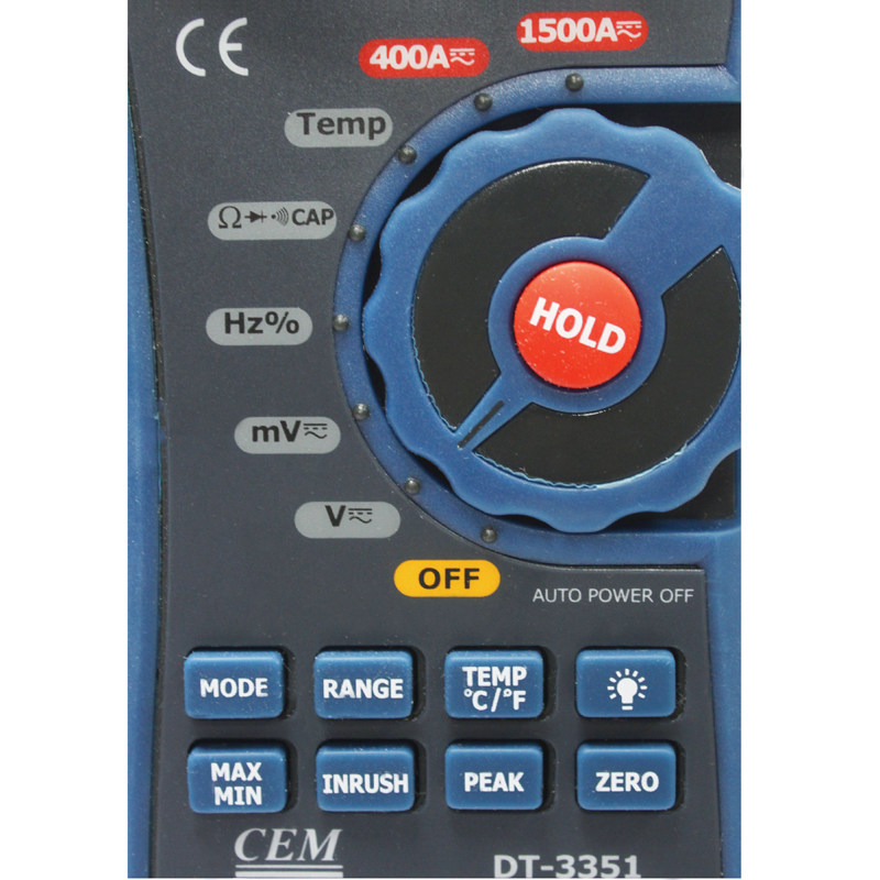 CEM华盛昌DT-3351专业交直流钳形表1500PA真有效值数字钳表DT,五金/工具,钳形表,淘宝优惠券,粉丝福利购,淘宝优惠卷
