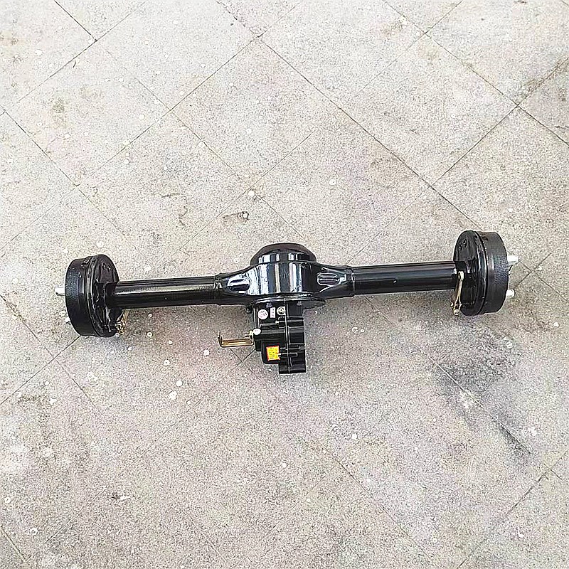 电动三轮车一体变档后桥160刹车锅鸿利达原厂P差速器牙包后桥总成