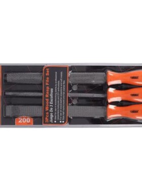 3 Pieces File Set Tools for Soft Metal WoodworRking Carving